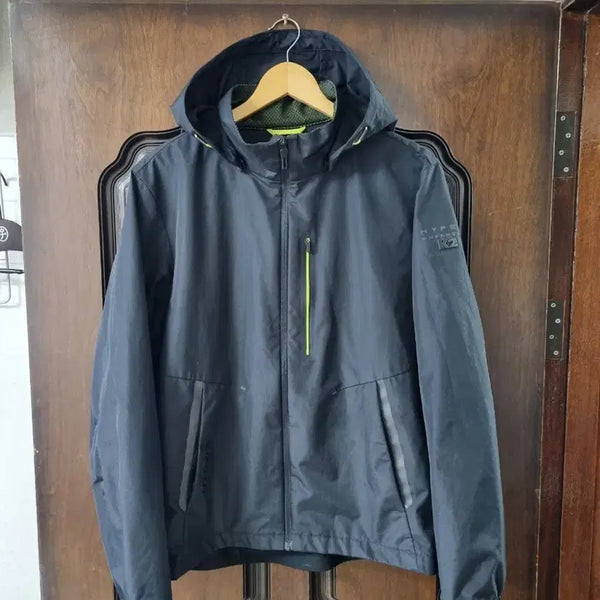 [BUNJANG] K2 Men's Hooded Windbreaker Black / [105] k2 남성 후드 바람막이 블랙