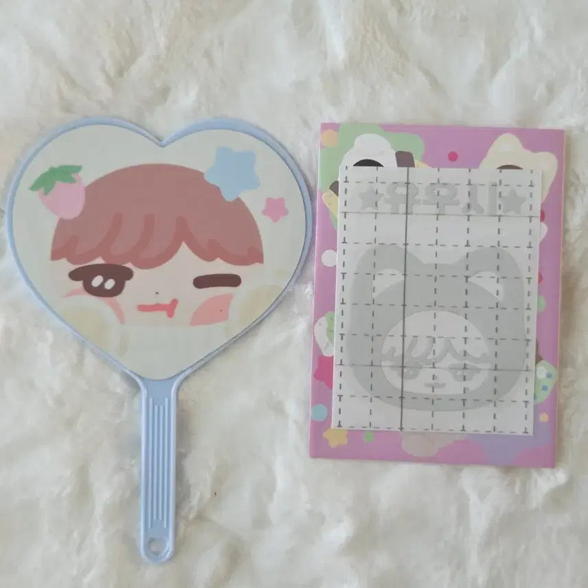 [BUNJANG] NCT WISH Yushi Danim Mini Uchiwa Vans Reflective Sticker / 엔시티 위시 유우시 다님 미니 우치와 반스 반사스티커