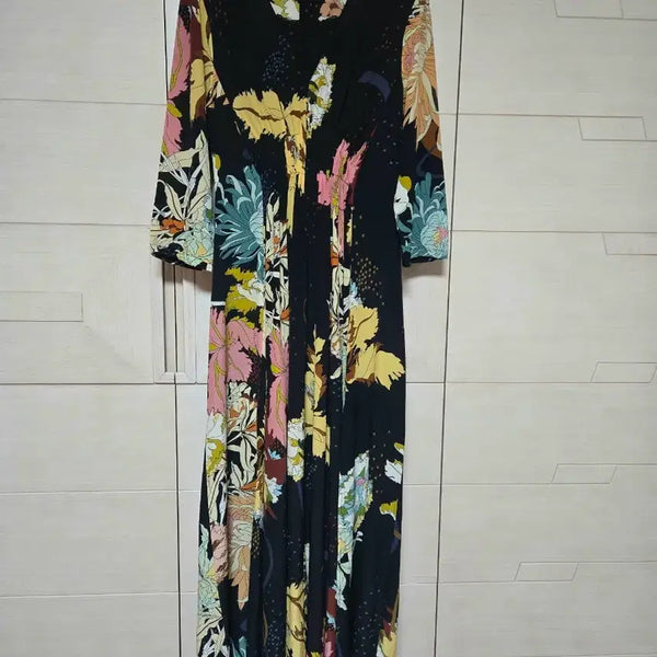 [BUNJANG] 100% Silk Long Dress / 실크100% 롱 원피스