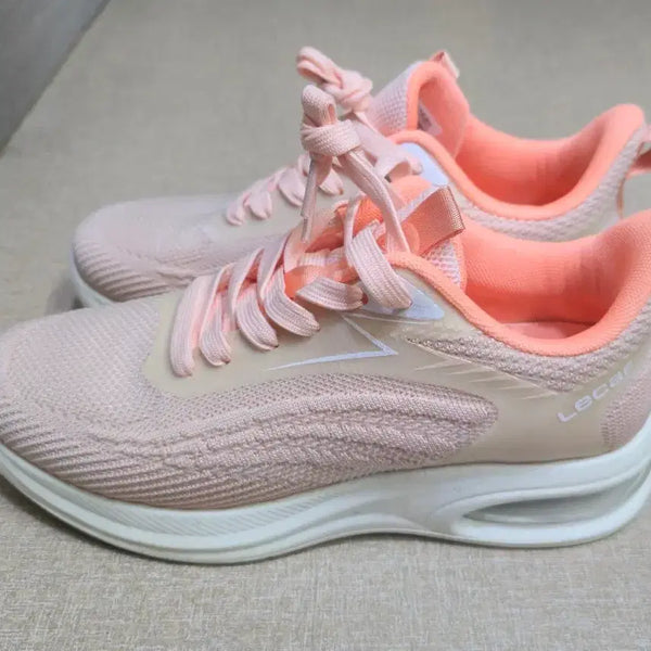 [BUNJANG] Lecaf Air Cushion Running Shoes Pink Size 250 / 르까프 에어쿠션 러닝화 핑크 250