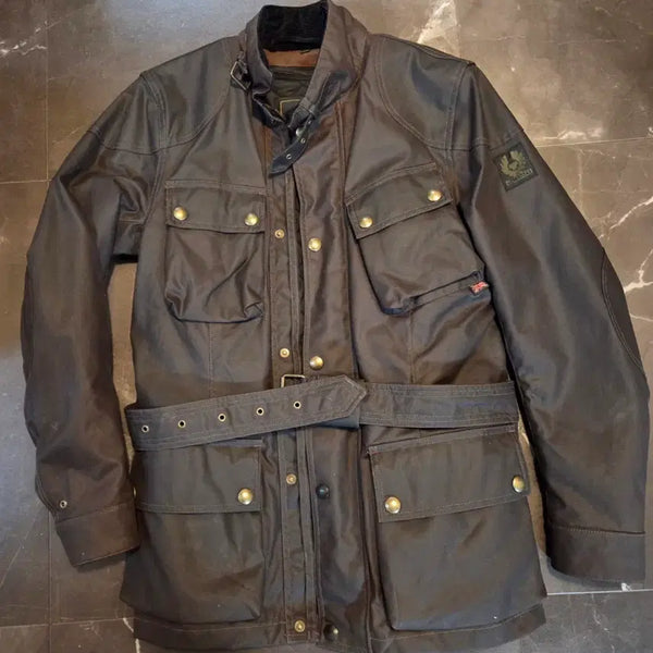 [BUNJANG] Belstaff Trialmaster 10oz Mahogany / 벨스타프 트라이얼마스터 10oz 마호가니