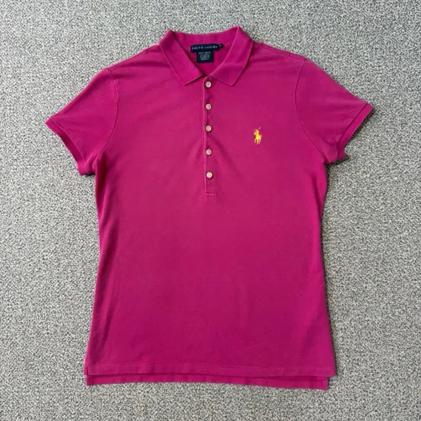 [BUNJANG] Polo Ralph Lauren Women's Short Sleeve Polo Shirt Size M / 폴로 랄프로렌 카라티 여성용 M