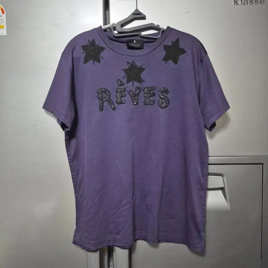 [BUNJANG] Lanvin Collection Cotton Short Sleeve T-Shirt / 랑방컬렉션 코튼 반팔