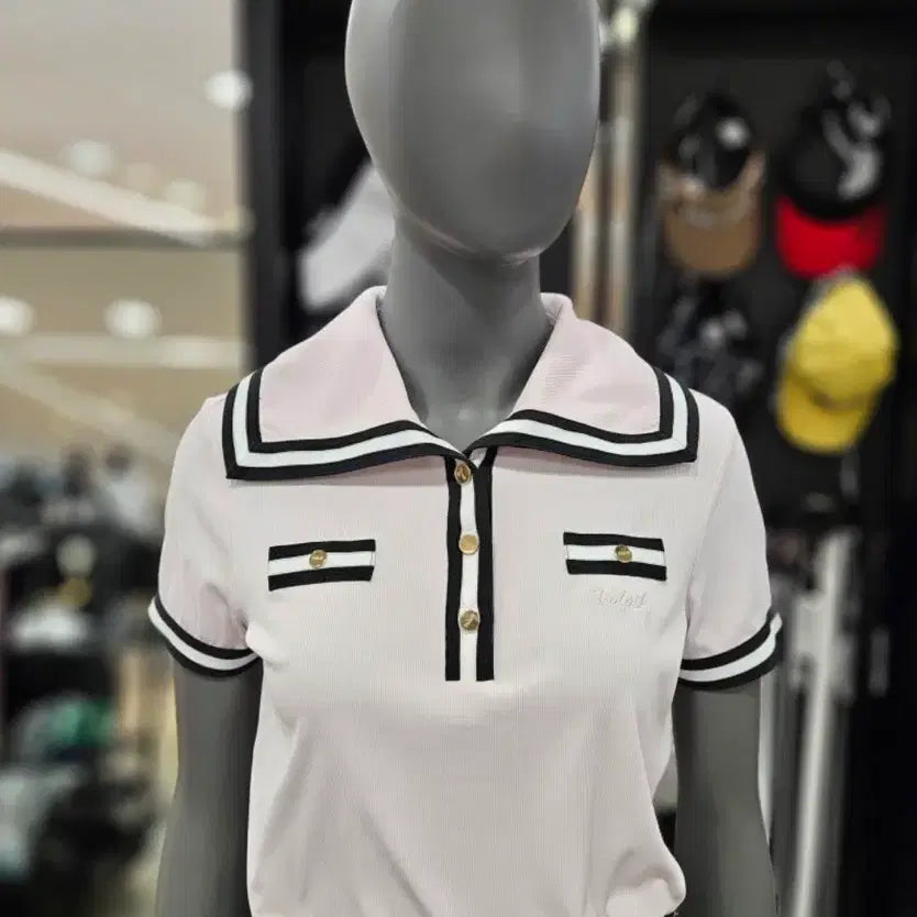[BUNJANG] Volvik Women's Golf Wear Collar T-shirt / 볼빅 여성 골프웨어 카라티셔츠85