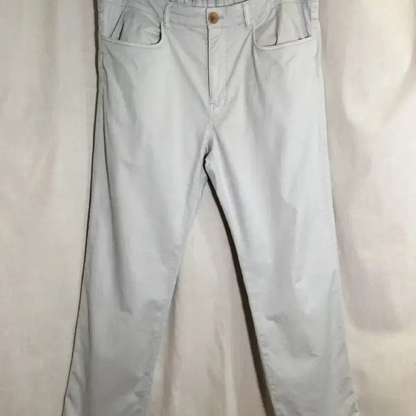 [BUNJANG] Time Homme Grey Straight Chino Pants (34-inch) / 타임 옴므 그레이 스트레이트 치노 팬츠 34인치