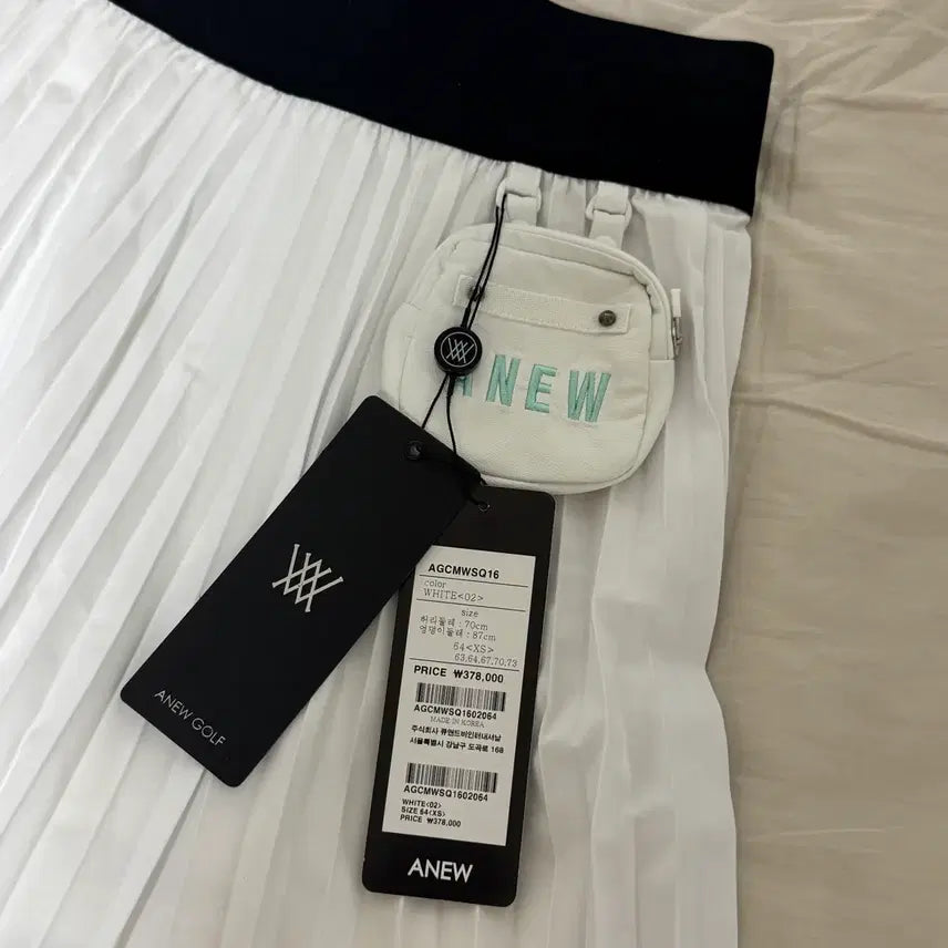 [BUNJANG] Anew Golf Skirt with Ball Pouch / (새상품) 어뉴 골프스커트 + 볼주머니 어뉴골프치마