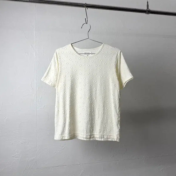 [BUNJANG] Cher Fleur Polka Dot T-Shirt / Cher fleur 도트 티셔츠