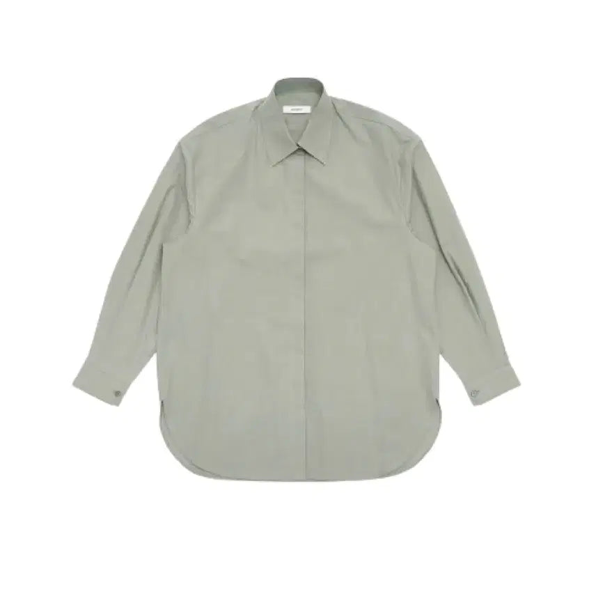 [BUNJANG] AMOMENTO Oversized Shirts (Grey) / 아모멘토 오버사이즈 셔츠