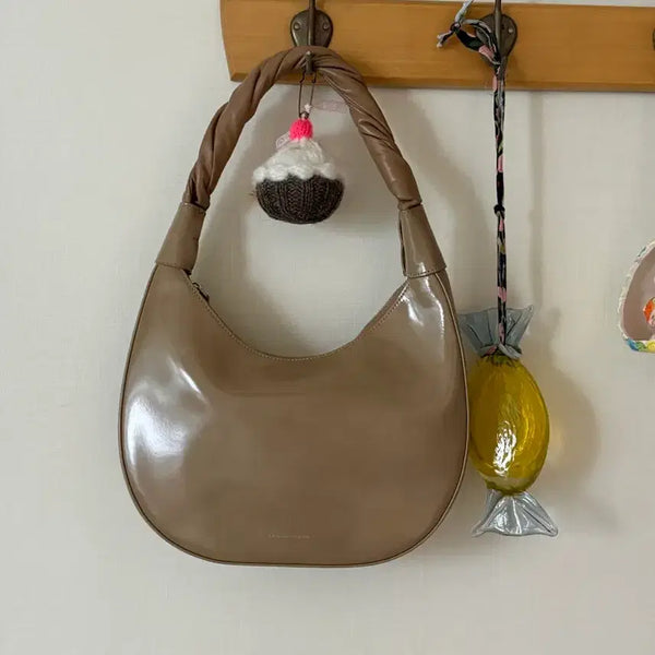 [BUNJANG] Latelee Studio Leather Shoulder Bag / Latelee studio 레이트리 스투디오가죽 숄더백