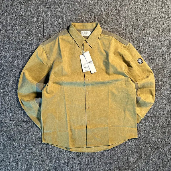 [BUNJANG] CRITIC Two-Tone Pigment Shirt M / 크리틱 투톤 피그먼트 셔츠