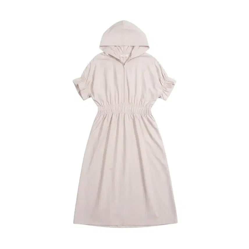 [BUNJANG] Plastic Island Women's Nylon Hooded Dress (PK) / 여성S/ 플라스틱아일랜드 나일론 후드 원피스PK