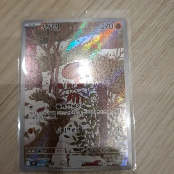[BUNJANG] Pokemon Card Groudon AR / 포켓몬카드 꾸꾸리 ar