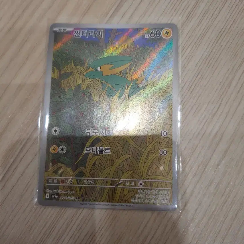 [BUNJANG] Pokemon Card Thundurus 10073/063 AR / 포켓몬카드 썬더라이 10073/063 AR