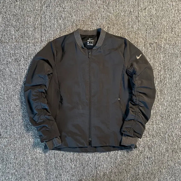 [BUNJANG] Nike Black Shield Bomber Jacket / 나이키 블랙 쉴드 봄버 자켓