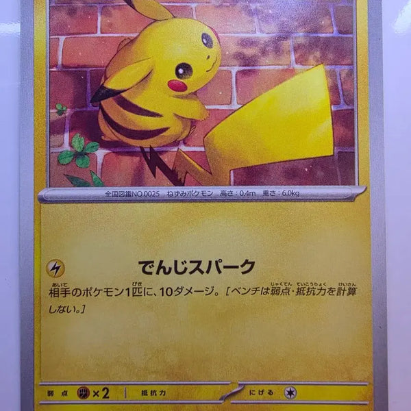 [BUNJANG] Pokemon Japanese Pikachu Card / 포켓몬카드 일판 피카츄