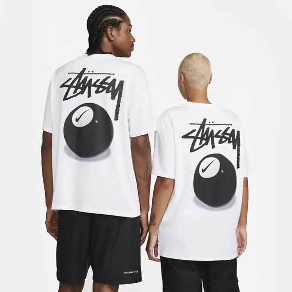 [BUNJANG] Nike x Stussy Collaboration Limited Edition Billiard Ball Short Sleeve T-Shirt / 정품/새상품) 나이키X스투시 한정판 콜라보 당구공 반팔 티셔츠