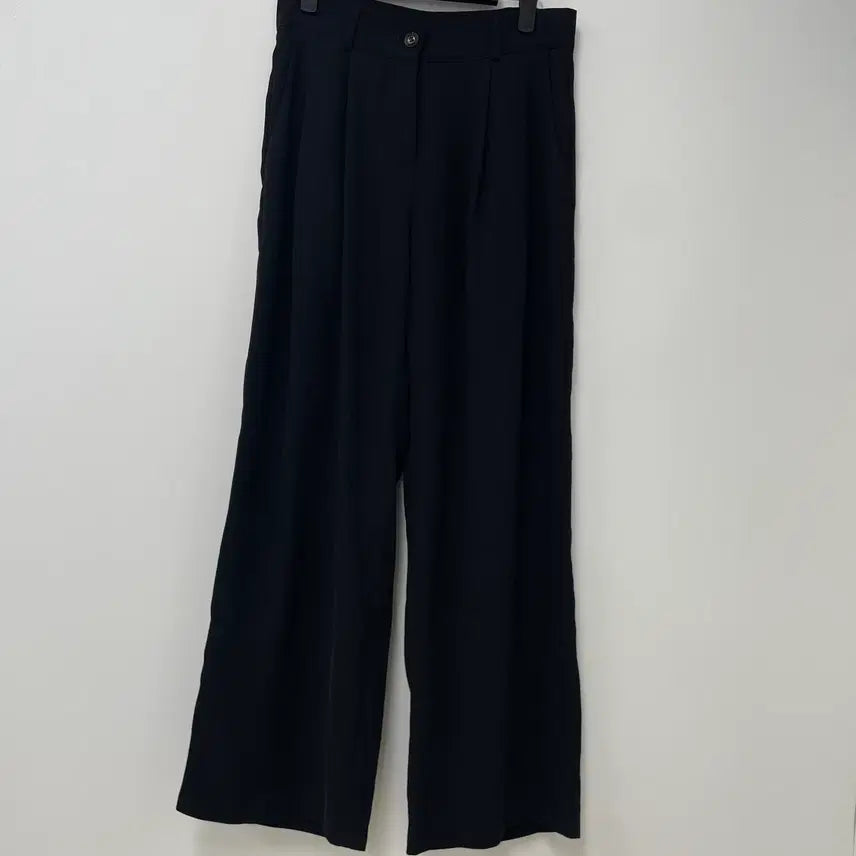 [BUNJANG] TIMEBELT Black Wide Leg Slacks (Size M) / TIMEBELT 블랙 와이드 슬랙스 M
