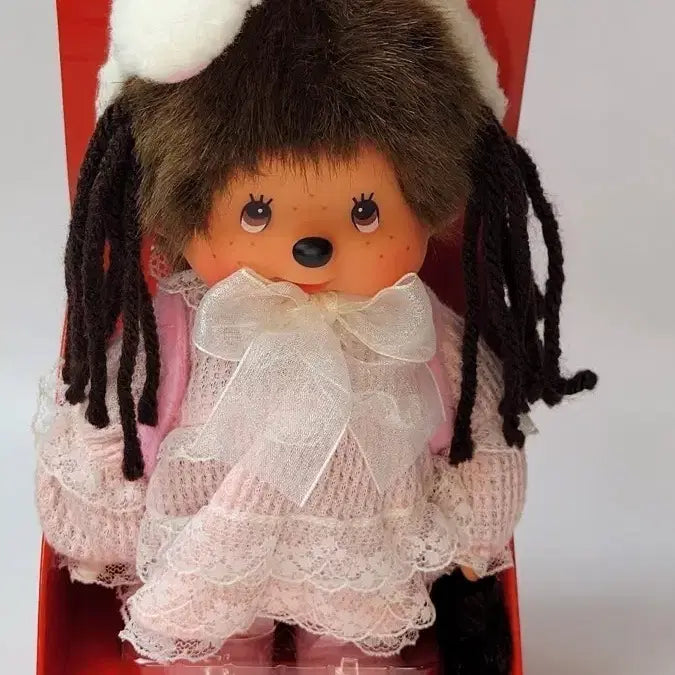 [BUNJANG] Rare Monchhichi Tokyo Lolita Bunny Girl Doll / 희귀 몬치치 도쿄 로리타 버니걸 인형