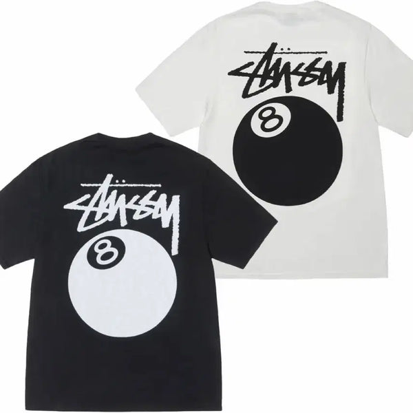 [BUNJANG] Stussy 8-Ball Graphic Short Sleeve T-Shirt / 정품/새상품) STUSSY 스투시 에잇볼 8볼 반팔 티셔츠 남녀공용