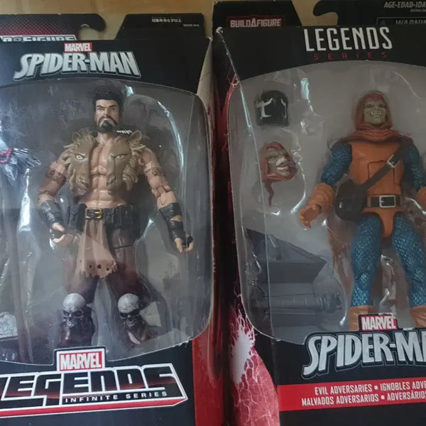 [BUNJANG] Marvel Legends Spider-Man Villains Hobgoblin & Kraven the Hunter (Unsealed) / 레어,마블레전드,스파이더맨,빌런,홉고블린,크레이븐 헌터,개봉,정품