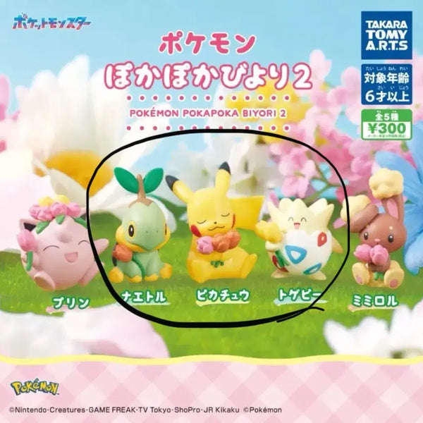 [BUNJANG] Pokemon Pokapoka Biyori Gacha Figures / 포켓몬 포카포카 비요리, 따뜻한 날씨 가챠