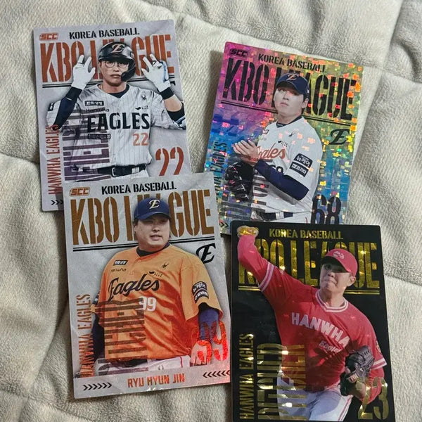 [BUNJANG] Hanwha Eagles 2024-2025 KBO Photocard Bundle Set / 2024 2025 SCC KBO 한화 이글스  포카 일괄 판매