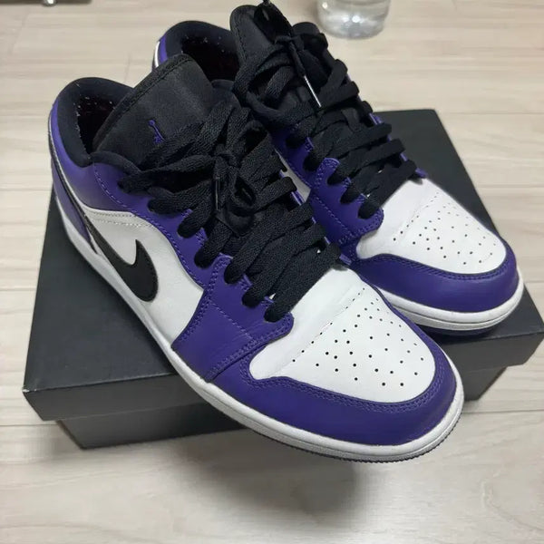 [BUNJANG] Nike Jordan 1 Low Court Purple 275mm / 나이키 조던1 로우 코트퍼플 275