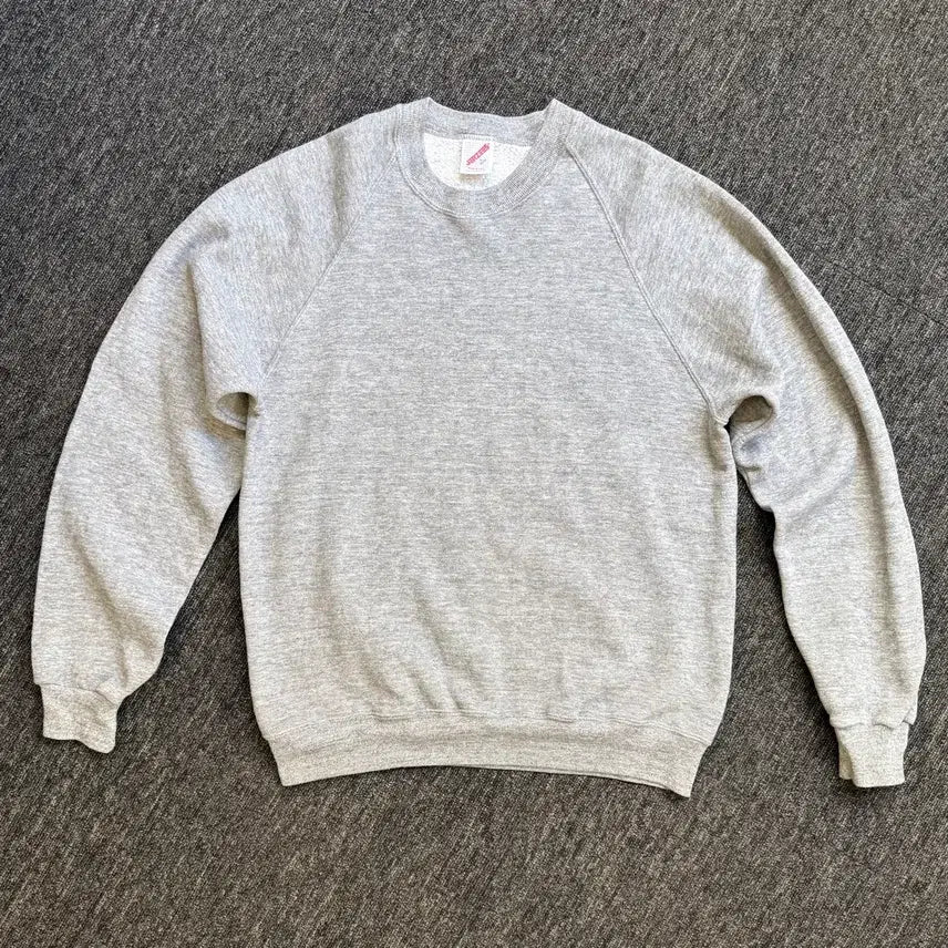[BUNJANG] 90s Jerzees Raglan Plain Sweatshirt Made in USA / 90s 저지스(Jerzees) 래글런 무지 맨투맨 (Made in USA