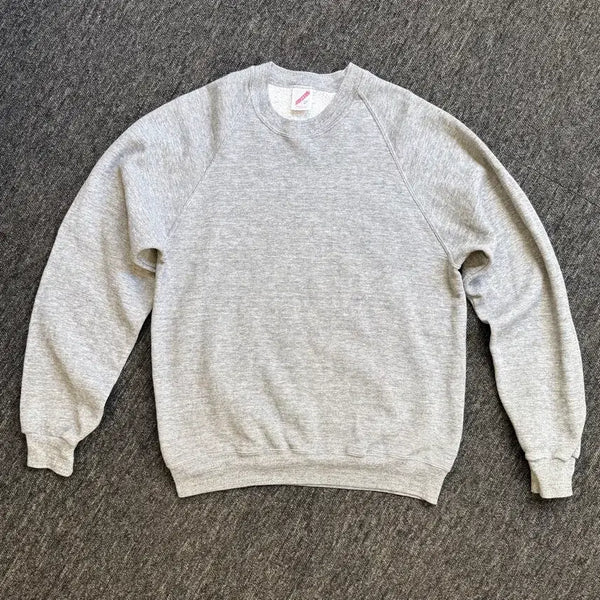 [BUNJANG] 90s Jerzees Raglan Plain Sweatshirt Made in USA / 90s 저지스(Jerzees) 래글런 무지 맨투맨 (Made in USA