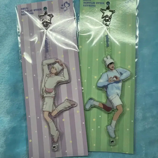 [BUNJANG] PLAVE Ppoo Acrylic Stick Noah & Hamin Bundle Set (Sealed) / 플레이브 뿌 아크릴스틱 노아&하민 일괄 양도 (미개봉)