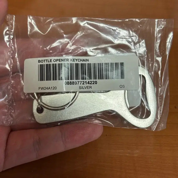 [BUNJANG] Supreme Bottle Opener Keychain Silver / 슈프림 키링 오프너 (새상품)