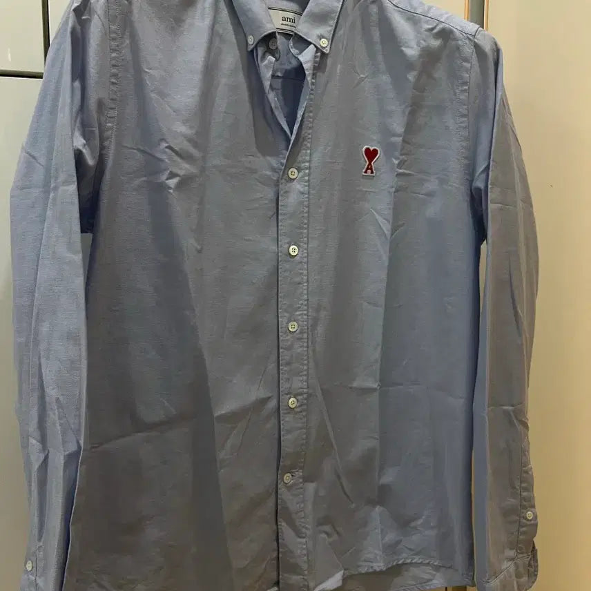 [BUNJANG] Blue Shirt Size 41 / 아미 블루셔츠 41 새상품급