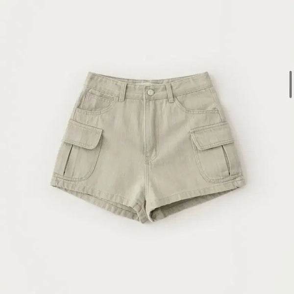 [BUNJANG] Somewhere Better Cargo Shorts Beige S / 썸웨어버터 카고 숏팬츠 베이지 S