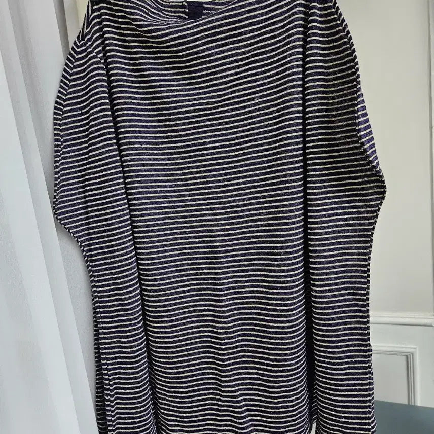 [BUNJANG] Egoist Striped Long Sleeve T-Shirt / 에고이스트 티셔츠