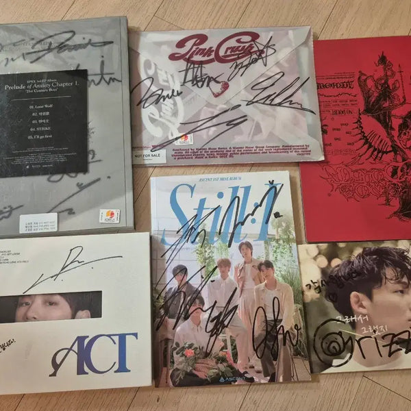 [BUNJANG] Autographed K-Pop Album / 아이돌싸인앨범