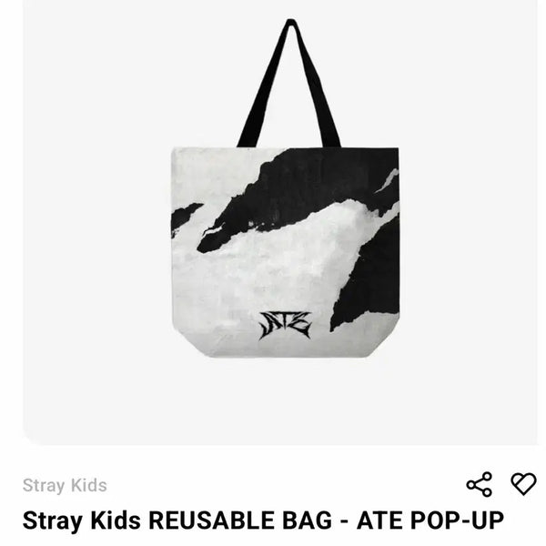 [BUNJANG] Stray Kids ATE "Chikchik Boom" Popup MD Reusable Bag (Sealed) / (미개봉/원가) 스트레이키즈 ATE 칙칙붐 팝업 엠디 md 리유저블백