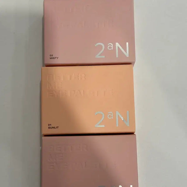 [BUNJANG] 2aN Better Me Eye Palette (01 Sunlit, 03 Misty, 05 Dear Me) - Sealed / 미개봉)투에이엔 베러 미 아이 팔레트 01썬릿/03 미스티/05디어미