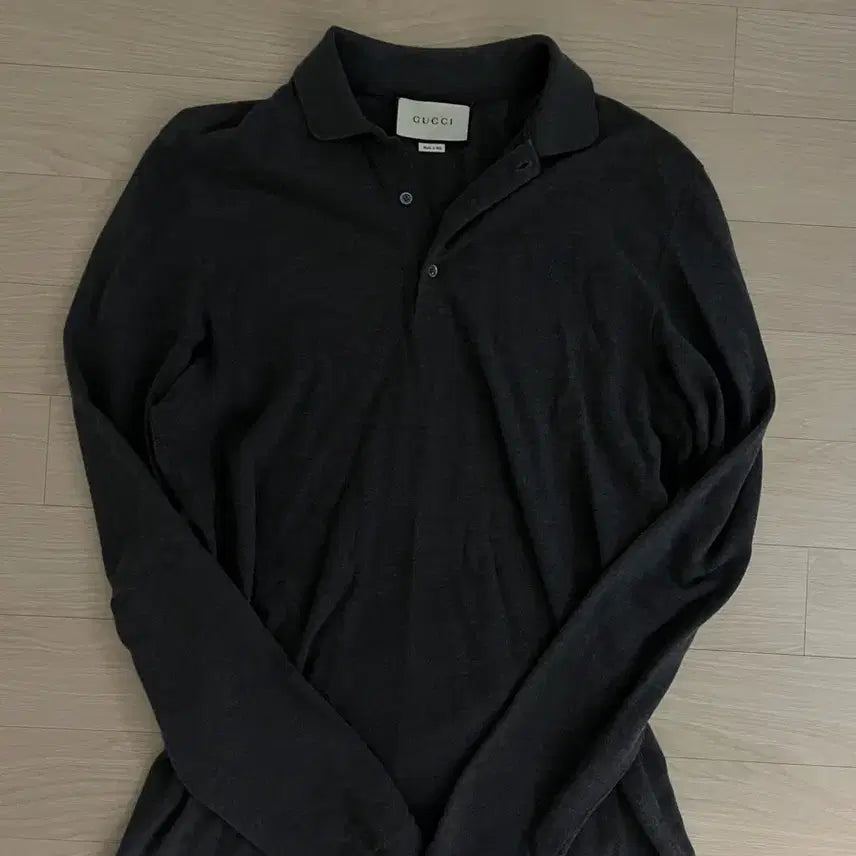 [BUNJANG] Gucci Pique Long Sleeve Shirt / 구찌 피케티 롱슬리브
