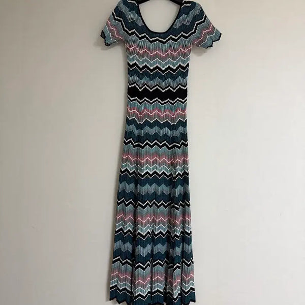 [BUNJANG] Sandro Ribbed Long Dress / 산드로 원피스