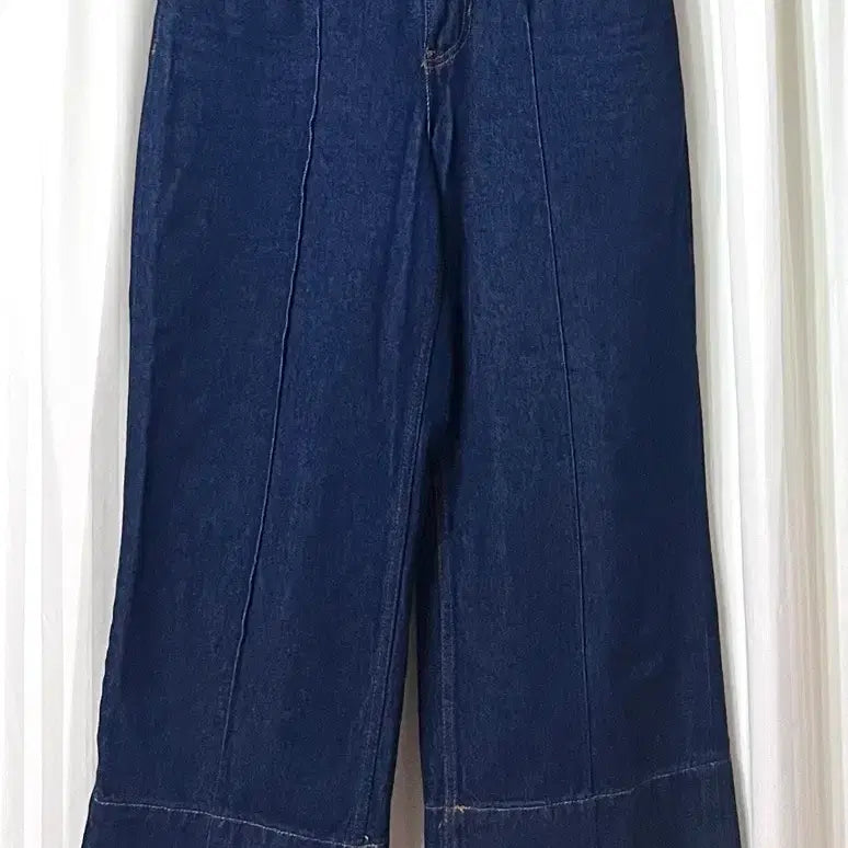 [BUNJANG] ZARA Wide Denim Pants Size EUR 36 / ZARA 와이드 데님 팬츠 EUR 36 상태좋음 28-29