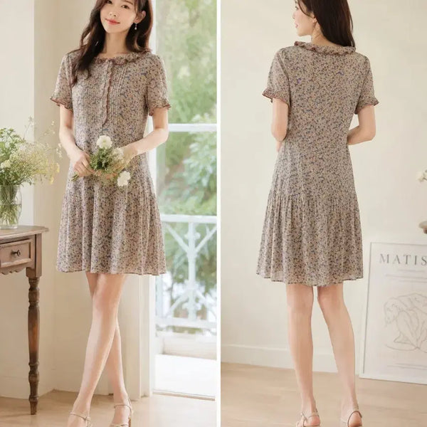[BUNJANG] Thursday Island Pattern Midi Dress / 써스데이아일랜드 패턴 원피스 여성 의류