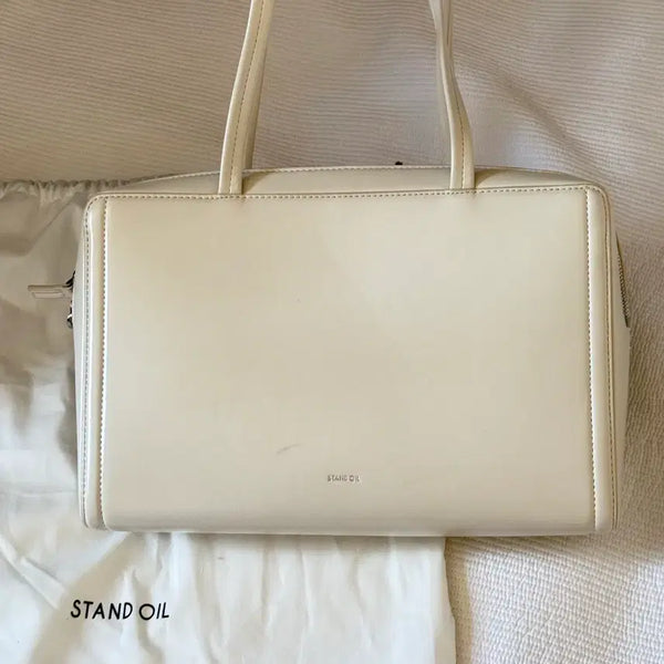 [BUNJANG] Standoil Medium Postbag Cream Ivory / 스탠드오일 포스트백 미디움 크림 아이보리