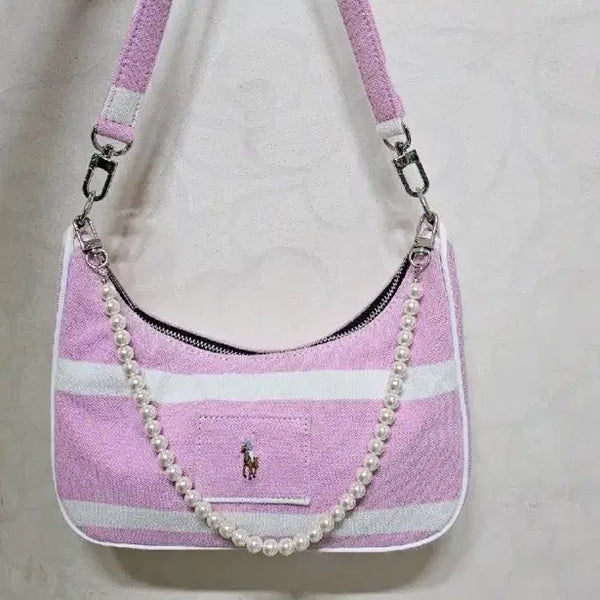 [BUNJANG] Kelly's Upcycled Polo T-shirt Material Bag / 켈리즈 업사이클링 폴로 가방