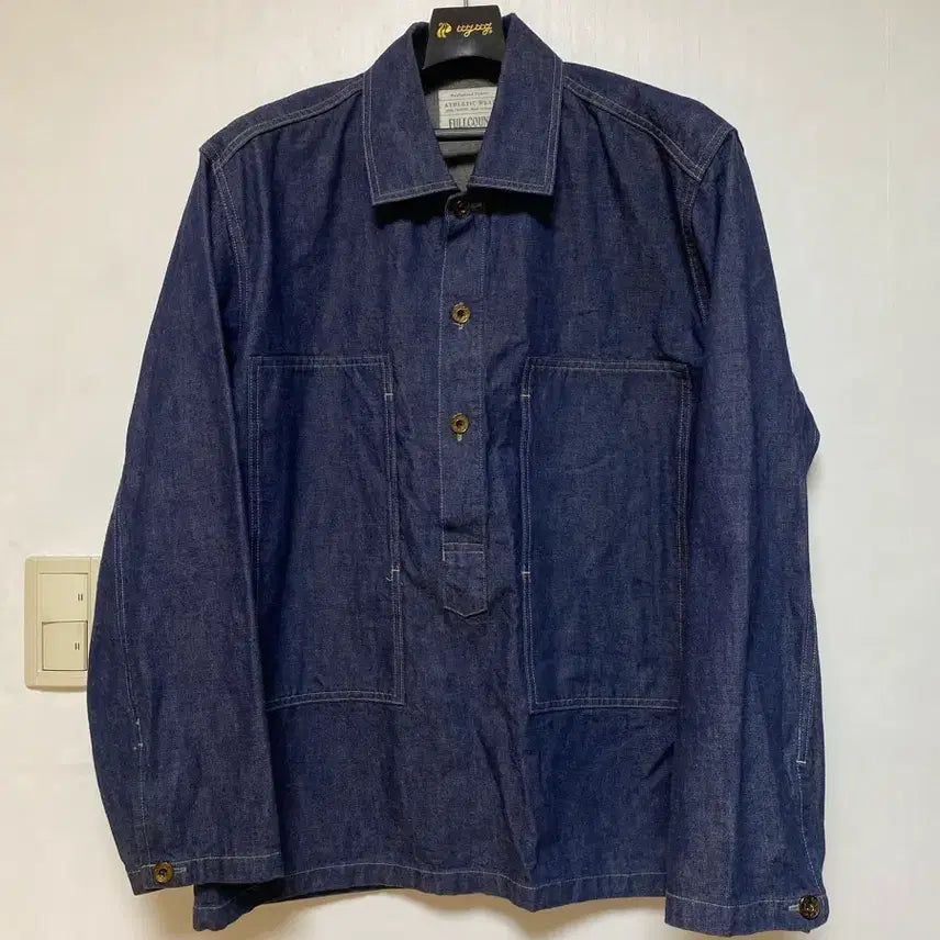 [BUNJANG] FULLCOUNT 4050 US Army Pullover Shirt / [FULLCOUNT] 풀카운트 4050 US ARMY 풀오버 셔츠 40