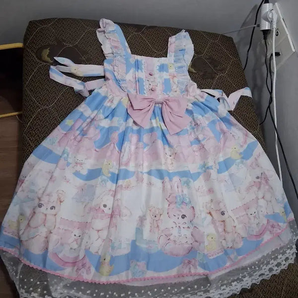 [BUNJANG] Sweet Lolita Style Dress / 양산형 로리타 원피스