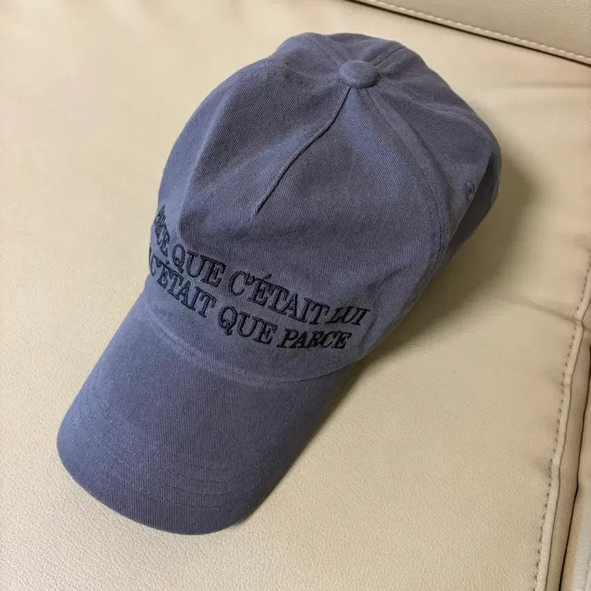 [BUNJANG] Miseki Seoul Parce Que Ball Cap Charcoal / 미세키서울 Parce que ball cap CHARCOAL