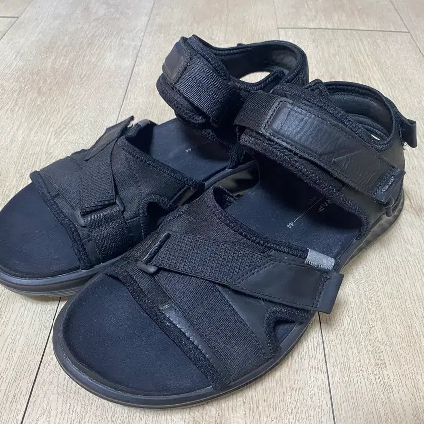 [BUNJANG] ECCO Exowrap M Sandals Black Size 280 / [ECCO] 에코 Exowrap M 샌들 280사이즈