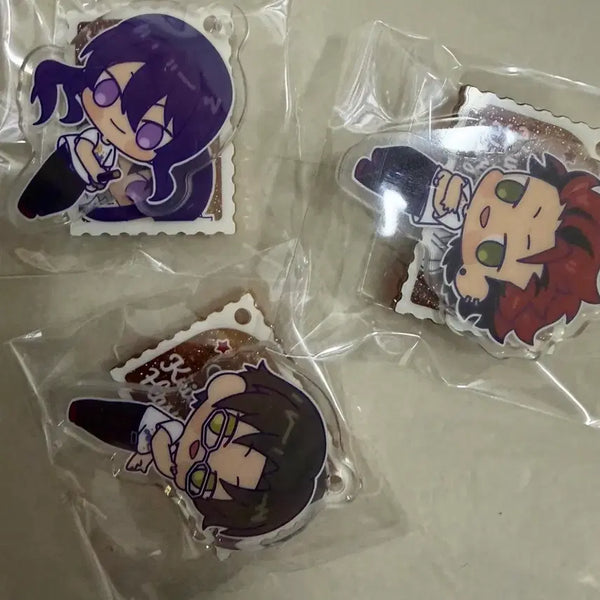 [BUNJANG] Ensemble Stars! Kurenai Acrylic Keychain Set / 앙상블스타즈 홍월 아크릴 키홀더 3종 세트