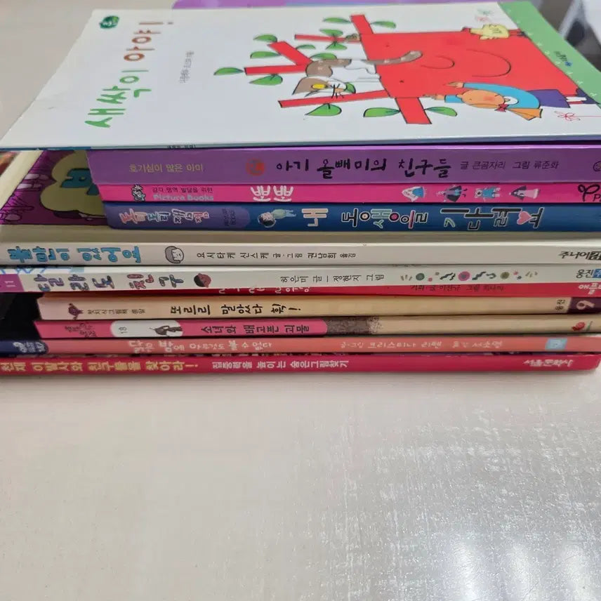 [BUNJANG] Children's Picture Book Set (11 Volumes) / 아기 유아 도서 책 독서 11p