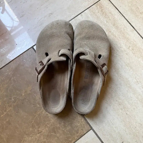 [BUNJANG] Birkenstock Boston Suede Size 39 / 버켄스탁 보스톤 스웨이드 39
